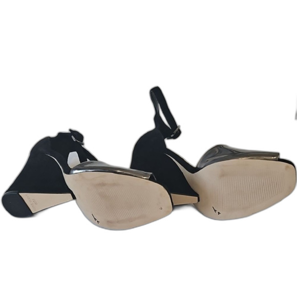 Nine West Black and Silver Stiletto Heels - Picture 11 of 13